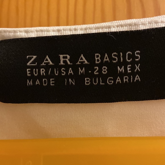 ZARA White Tank Top Size M - Picture 3 of 3